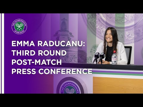 Emma Raducanu Third Round Press Conference | Wimbledon 2021