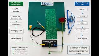 How to Test an ESD Mat with ACL 800 | Real PTP Resistance Test