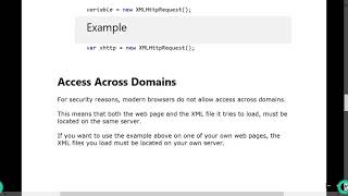ajax introduction and xmlhttprequest object