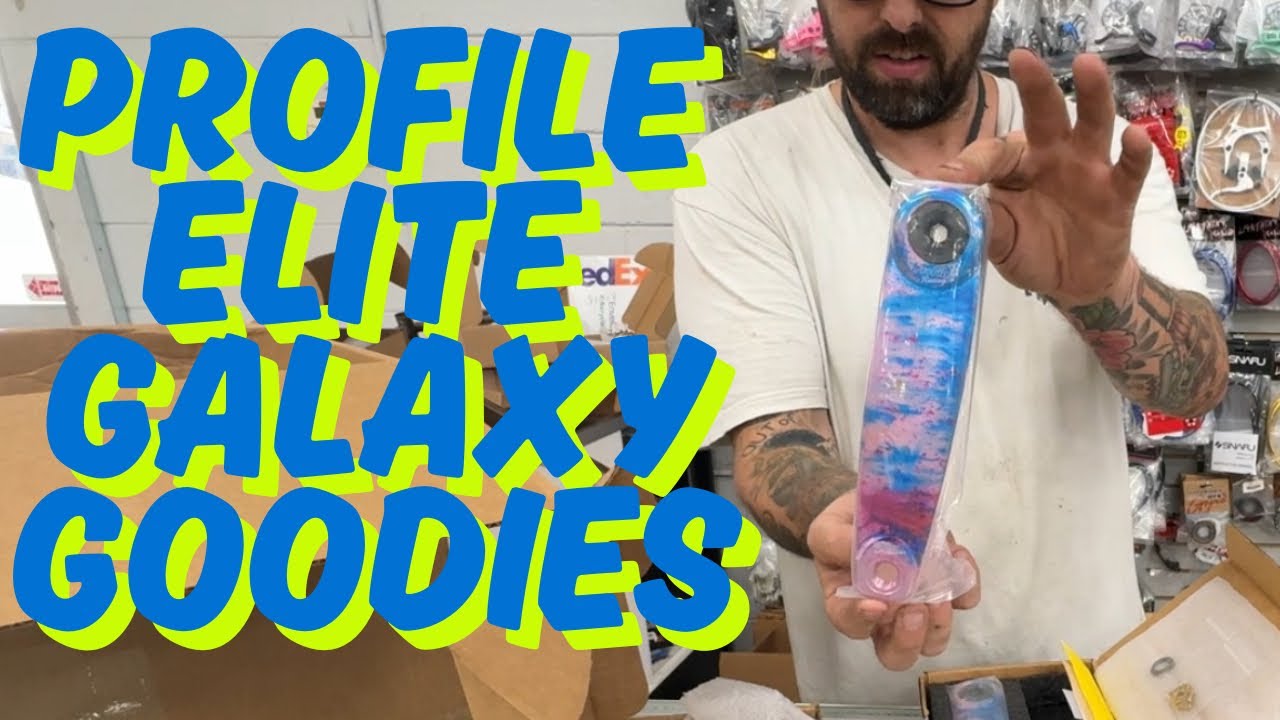 chad powers opens up 60lbs of profile racing limited edition bmx parts ...