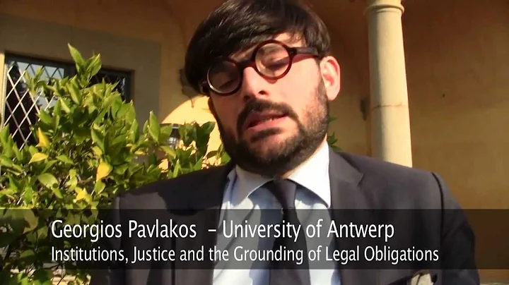 Georgios Pavlakos - Institutions, Justice and the ...