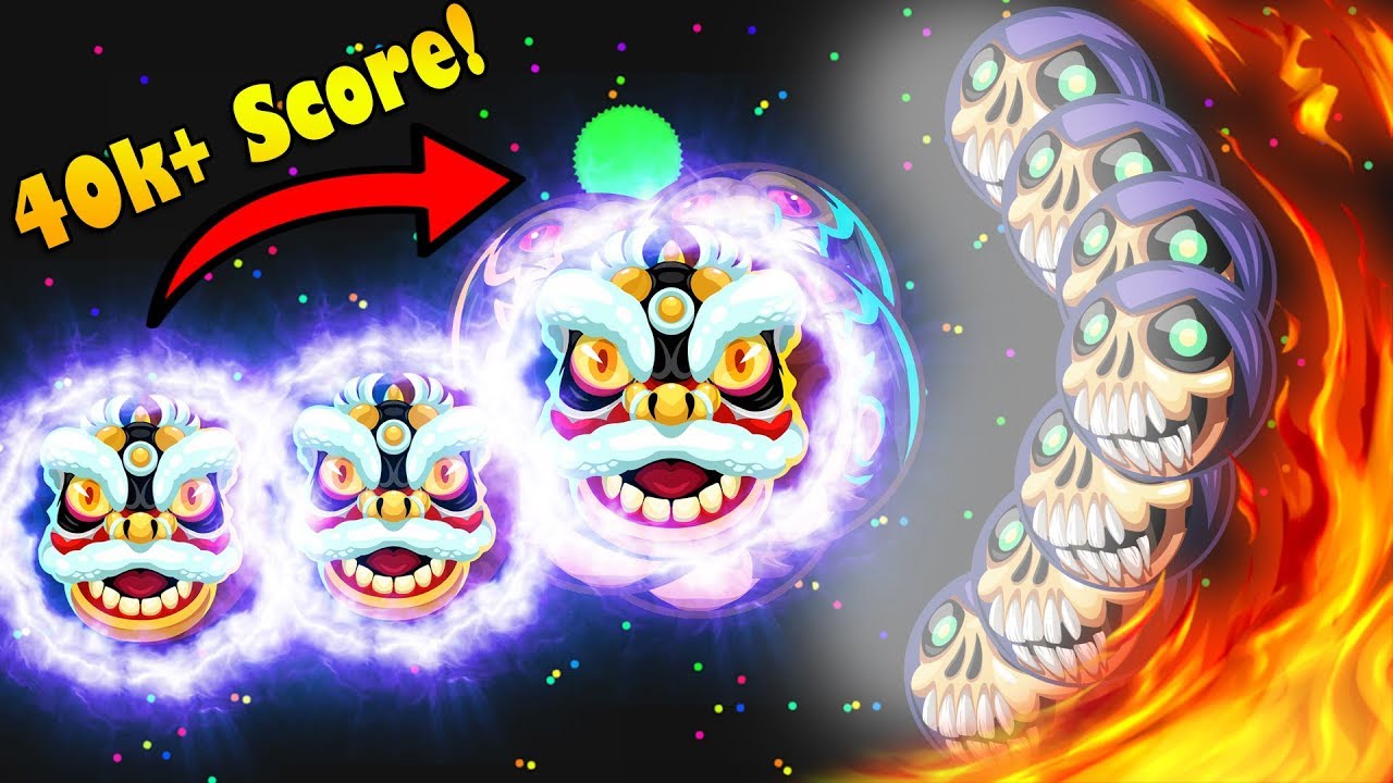 LEGENDARY DUO WITH AGMA.IO!! (Game like Agar.io) 40K+ Score!!