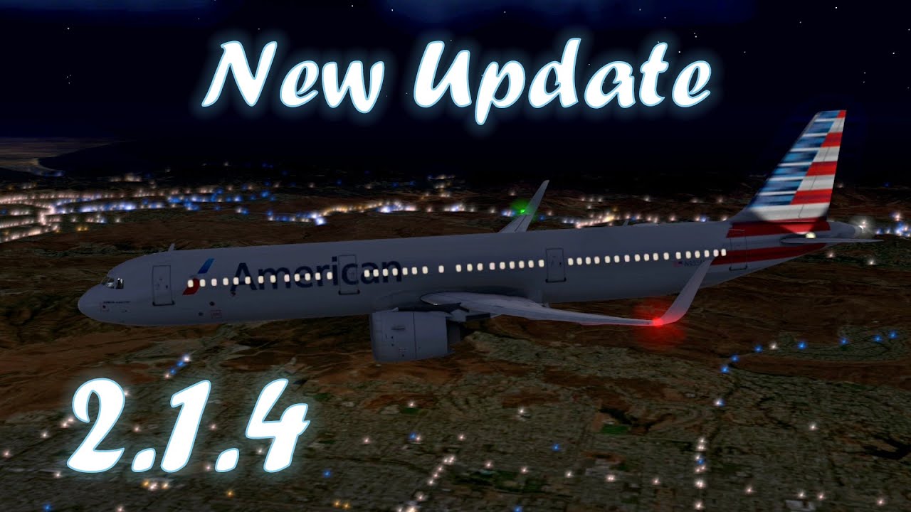 RFS NEW UPDATE 2.1.4 | Nighttime global city lights on sat terrain ...