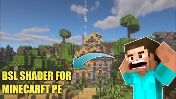 bsl shader for Minecraft pe | 1/2gb ram | in hindi