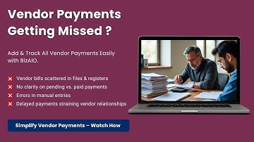 How to Add Vendor Payments in BizAIO | Complete Tutorial