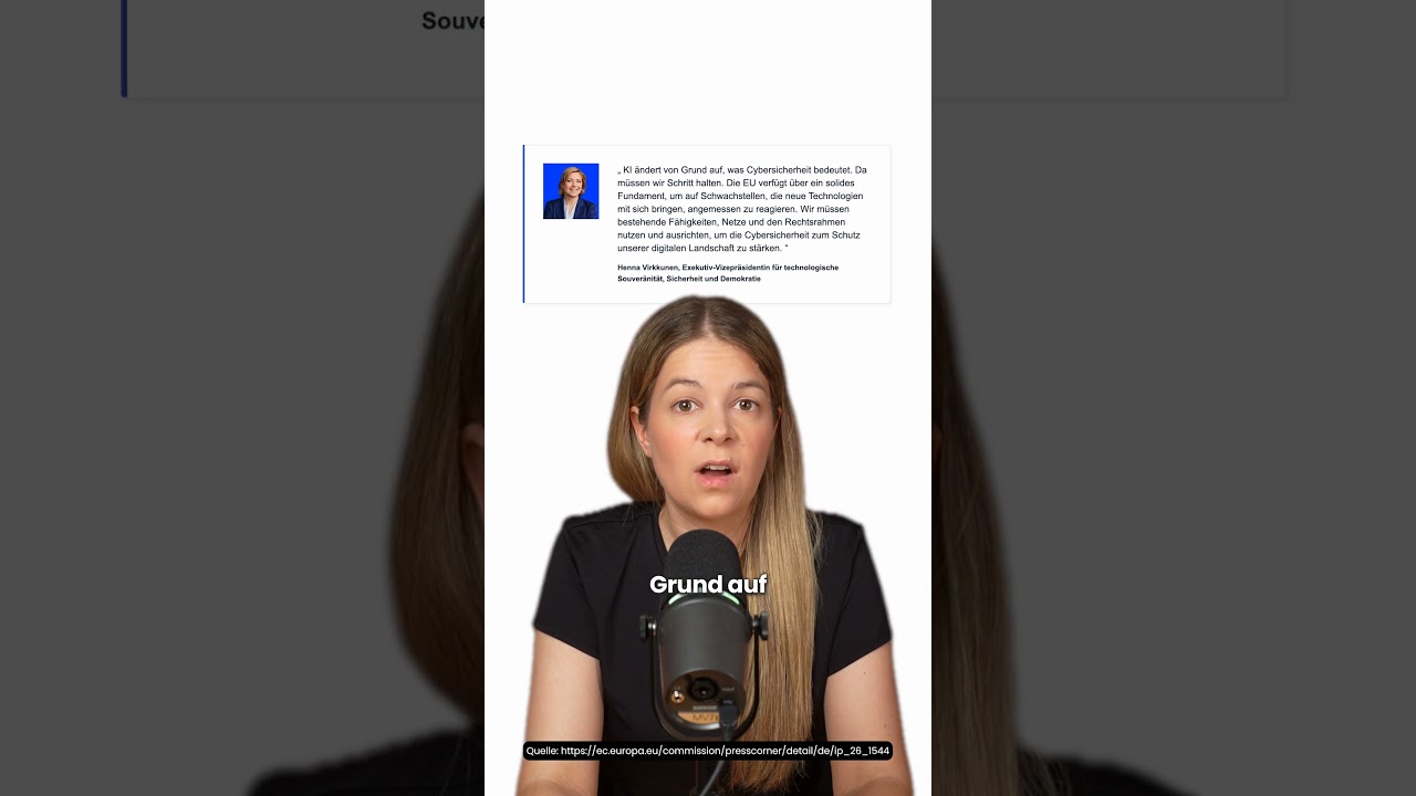 EU-Kommission warnt vor KI Bedrohungen ⚠️