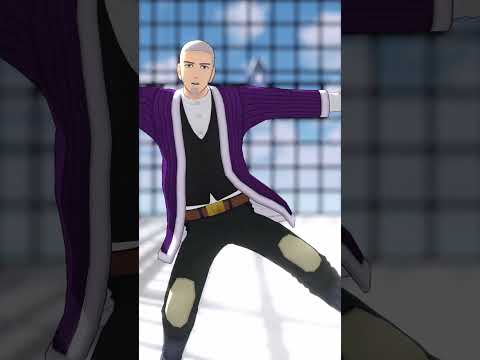 Howl / 白石由竹 #mmd #shorts #short  #dance #白石由竹 #ゴールデンカムイ   #金カムMMD #Howl #AyumuImazu