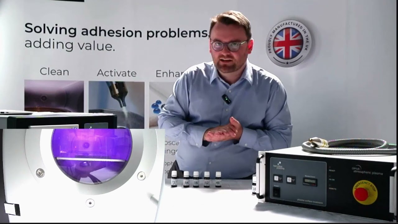 Webinar - An introduction to plasma surface treatment for adhesion