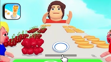 Pancake Run 🍔🍕 NEW UPDATE!! Gameplay Walkthrough (Android, iOS) | All Levels 189-191