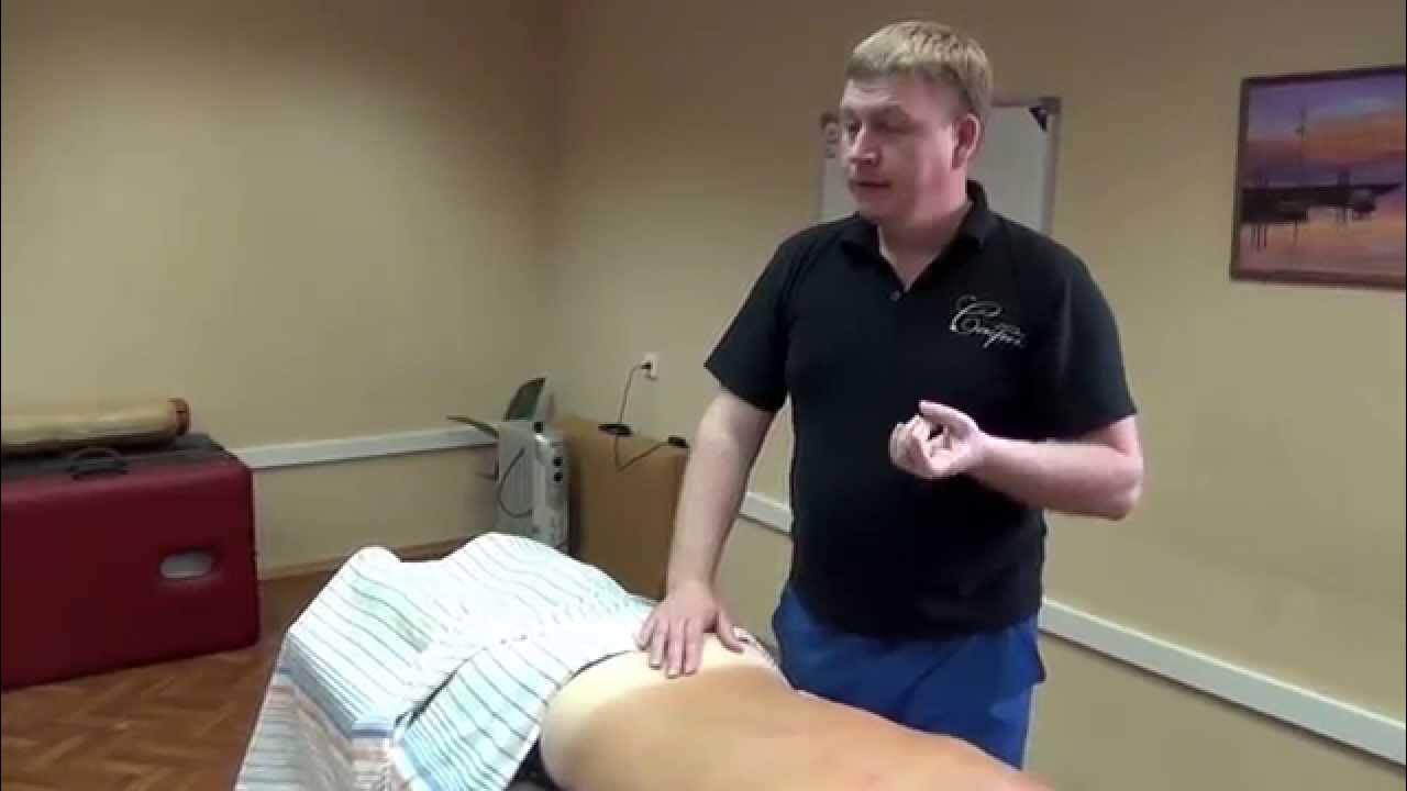 Спортивный массаж видео