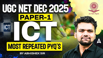 UGC NET Paper 1 ICT | UGC NET ICT Most Repeated PYQ