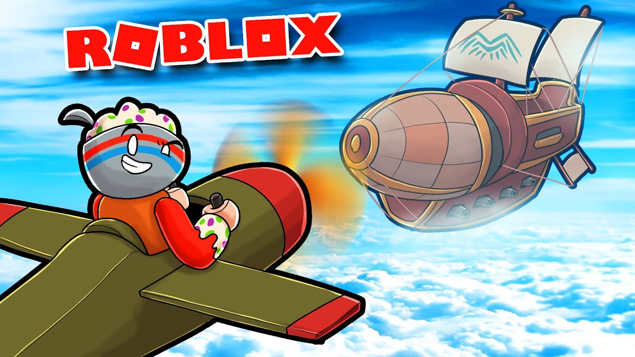 BATALHAS DE AVIÕES DA SEGUNDA GUERRA NO ROBLOX!! - ROBLOX Hostile Skies 