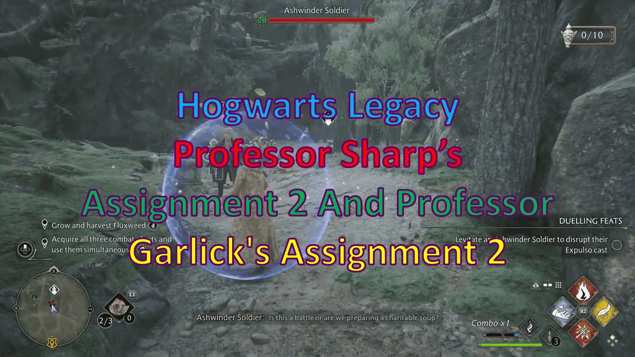 Professor Garlick's Assignment 2 - Hogwarts Legacy Guide - IGN