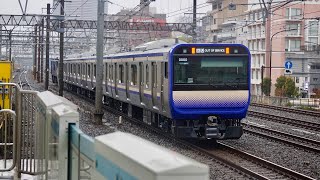 E235系1000番台 J-30編成 配給列車