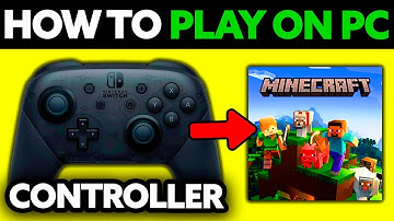 How To Play Minecraft PC with Nintendo Switch Controller (2025)