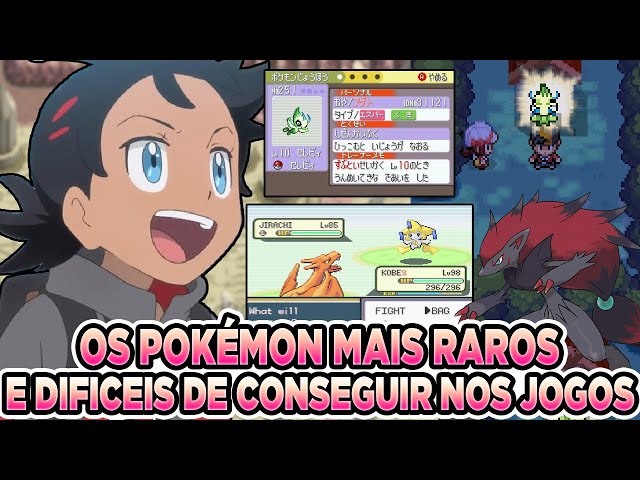 Raros e difíceis de capturar: conheça os melhores Pokémon