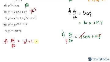 📚 Identifying separable equations