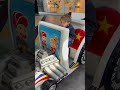 Vittorio finds joy in riding the childrens racing car