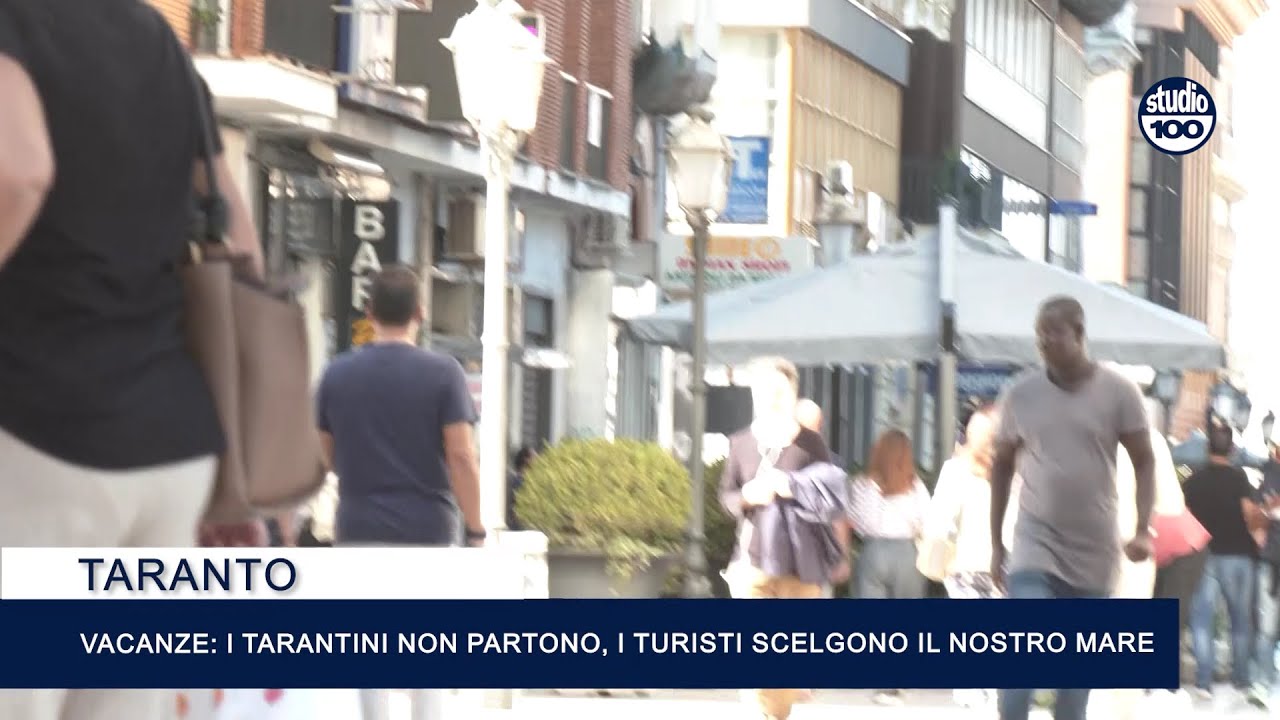 Vacanze: tarantini non partono, i turisti scelgono il nostro mare