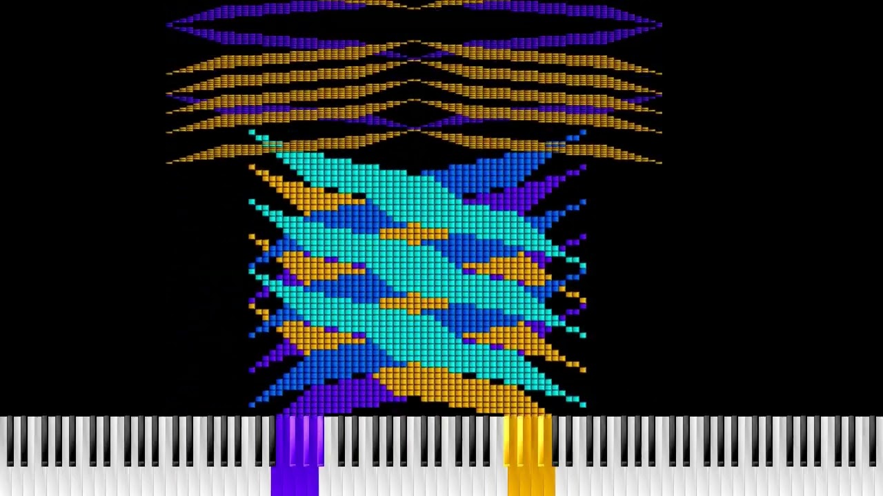 Noise Challenge Medley Of MIDI Art v2 (with audio this time