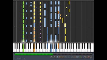 Adele  Rolling In The Deep Symthesia