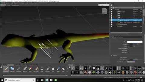 Mudbox 12 17 Directional Light Properties