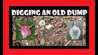 Dump Digging Archaeology - Marbles - Toys - Bottle Digging - Antiques For Free - Mudlarking -