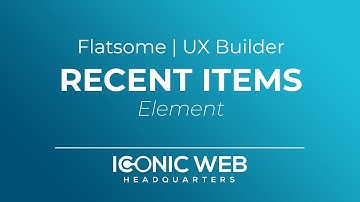 How to Set Up the Recent Products Element in the Flatsome UX Builder