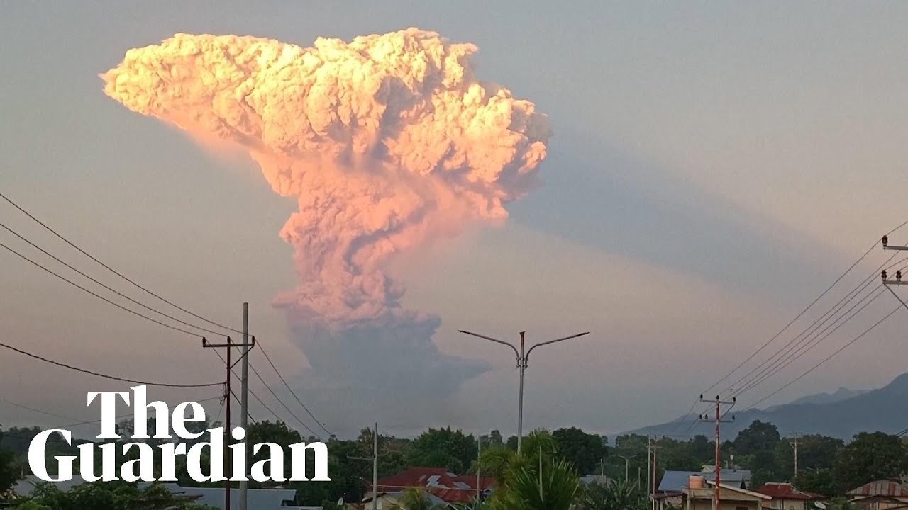 Giant ash plume rises from Indonesia's Mount Lewotobi Laki-Laki volcano
