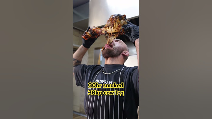 How to cook a whole cow leg