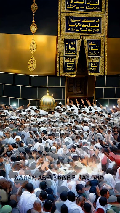 تكبيرات الاحرام لبيك اللهم لبيك لبيك لا شريك لك لبيك حج عمرة كعبة مكة المكرمة 4k