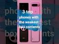 The 3 top phones 2024 with the weakest box contents! #shorts #unboxing #smartphone