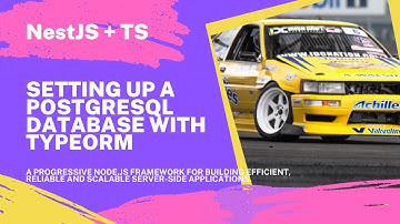 NestJS Setting up a PostgreSQL database with TypeORM