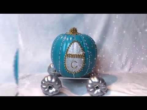 DIY Cinderella Pumpkin Carriage - YouTube