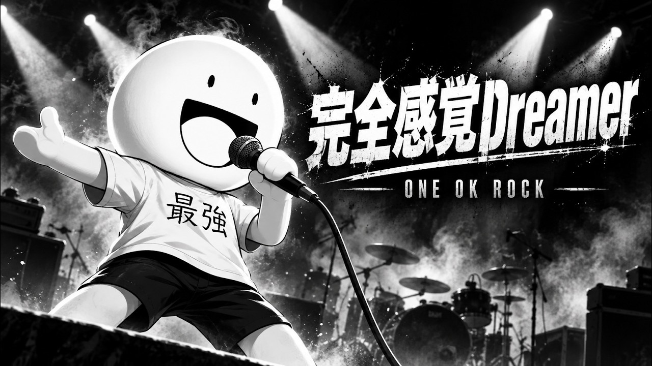 【最強くん】ONE OK ROCK「完全感覚Dreamer」を配信一発で歌った【歌ってた】
