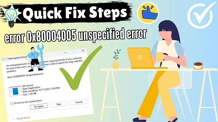 Error 0x80004005 Unspecified Error : How to fix "error 0x80004005" Windows 11 & 10 ( 2025 )