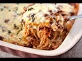 THE BEST BAKED SPAGHETTI RECIPE | MY TAKE ON MILLION DOLLAR SPAGHETTI