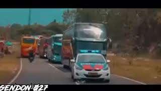 Kumpulan bus oleng full Strobo versi DJ viral 2020