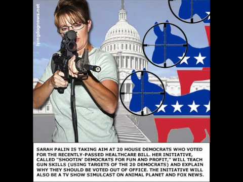 Sarah Palin Crosshairs - Words Have Consequences