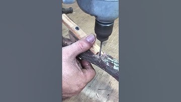 Handmade a simple trigger mechanism # wooden trigger # Craft idea # Simple but sturdy