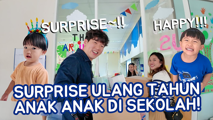 CHILDREN'S REACTION WHEN THEY GET THEIR FIRST BIRTHDAY AT SCHOOL!