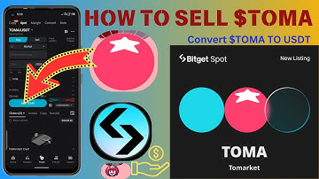 TOMARKET: SELL $TOMA TO USDT ON BITGET EXCHANGE guide #tomarket #pi #bitget