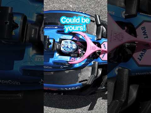 👷‍♂️ Own a real race-used F1 helmet