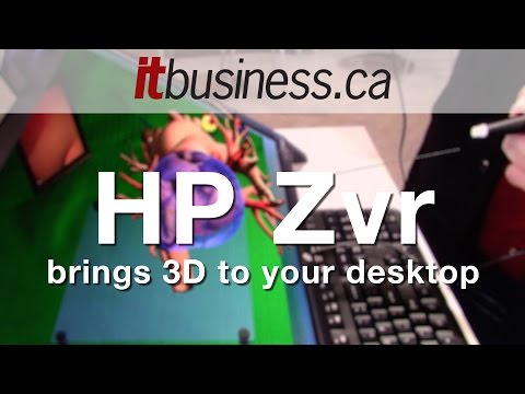 HP Zvr brings 3D to your desktop