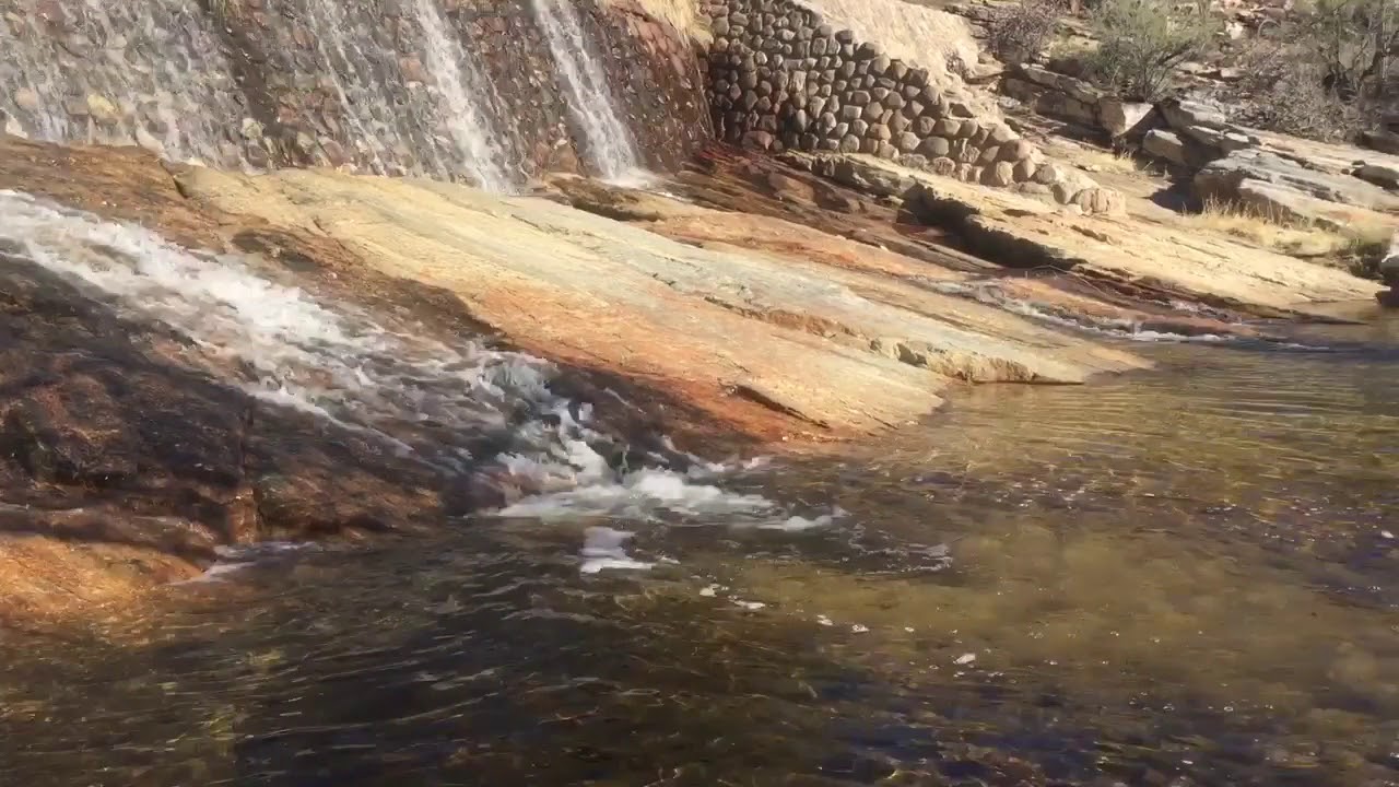 news Watch: Sabino Creek in spectacular flow