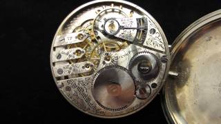 Elgin 3 Finger Bridge C D Peacock 3 Finger Bridge 17 Jewels Private Label Pocket Watch Antique