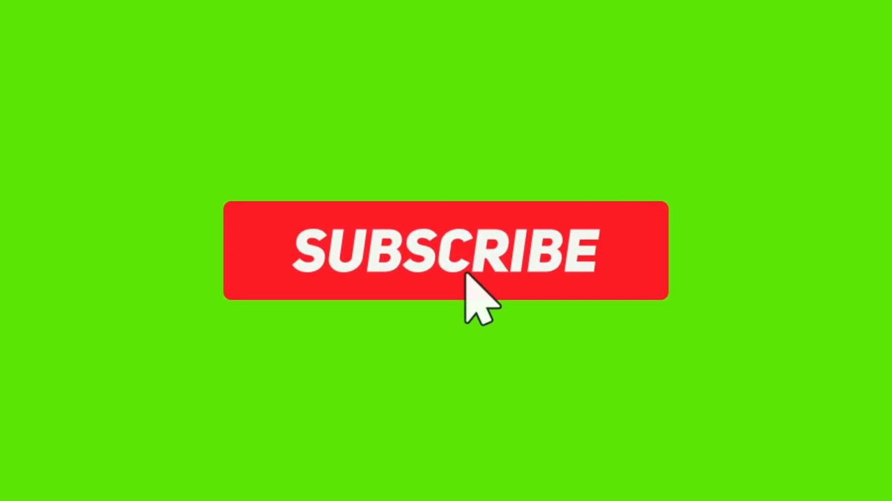 Green screen subscribe button download YouTube