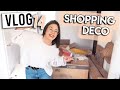 Vlog  shopping et haul dco  reprise des vlogs 