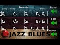 Jazz blues in g  jazz backing track  playalong 110bpm