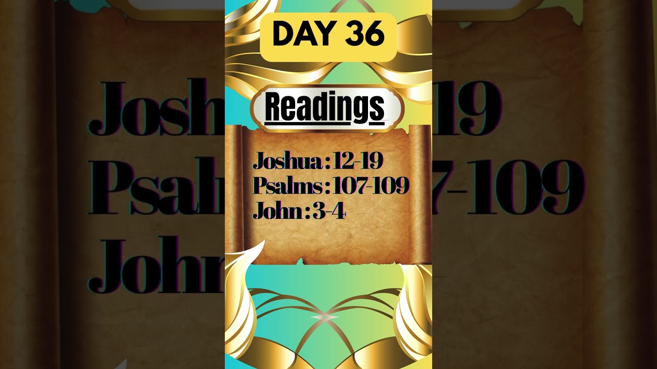 DAY 36-Mission 100#biblereadingchallenge #bibleversesfortoday
